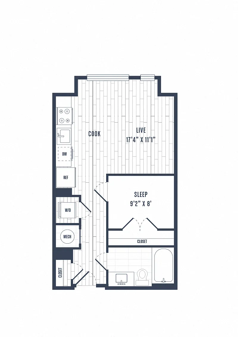 Floor plan A1a*