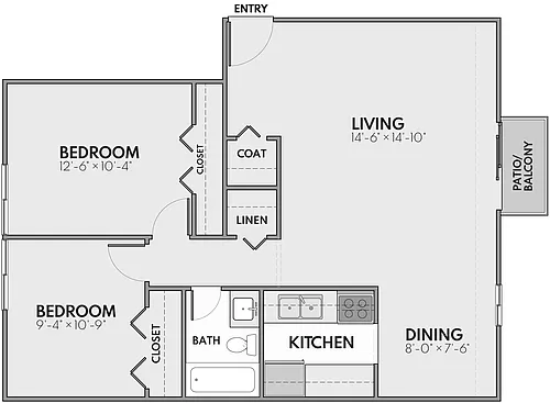Floor plan The Napa
