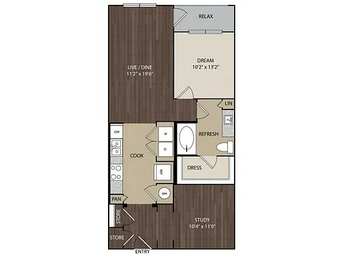 Floor plan A6D