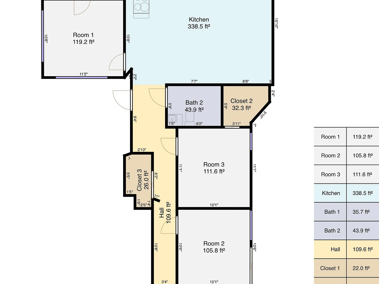 3 bed, 1200 sqft, $1,450 — Photo 1