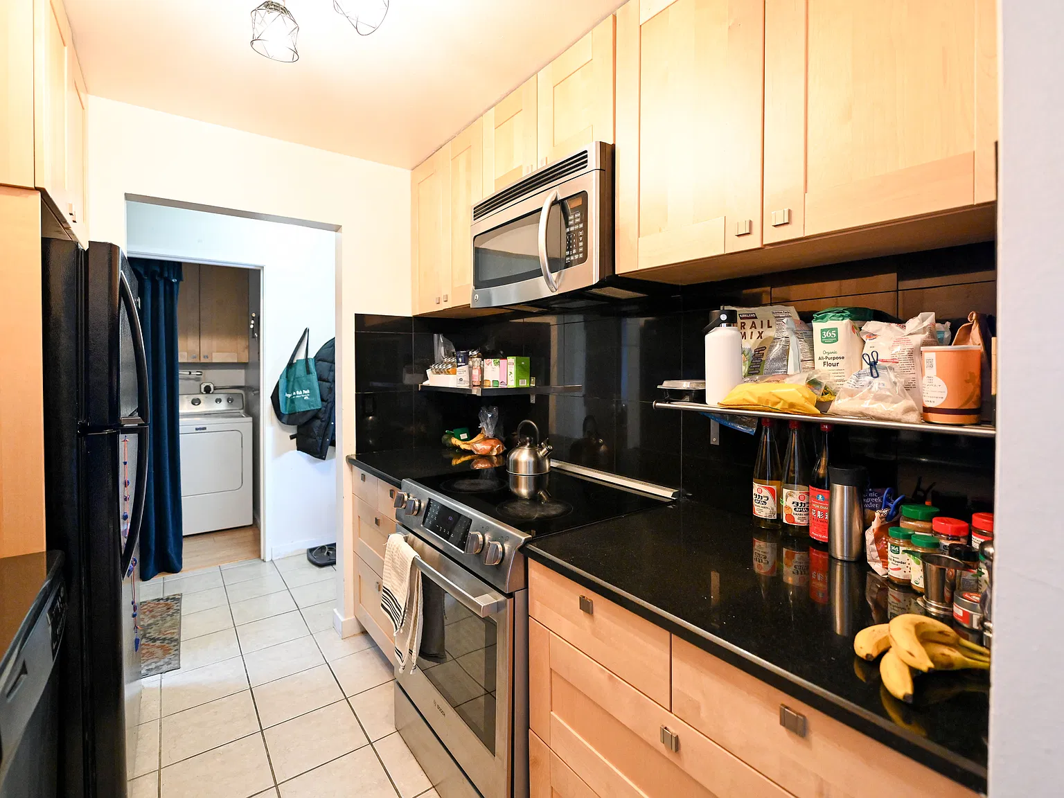 Remodeled kitchen