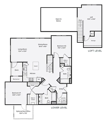 Floor plan B7L-1529