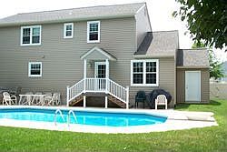 Rear of Home