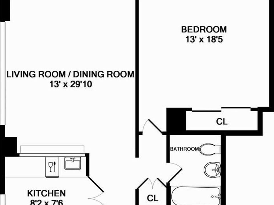 2nd image of 45 W 67th St APT 18E