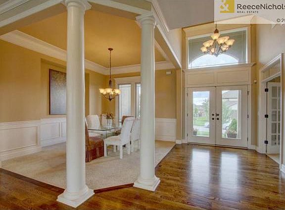 Grand entry with gleaming hardwoods throughout!