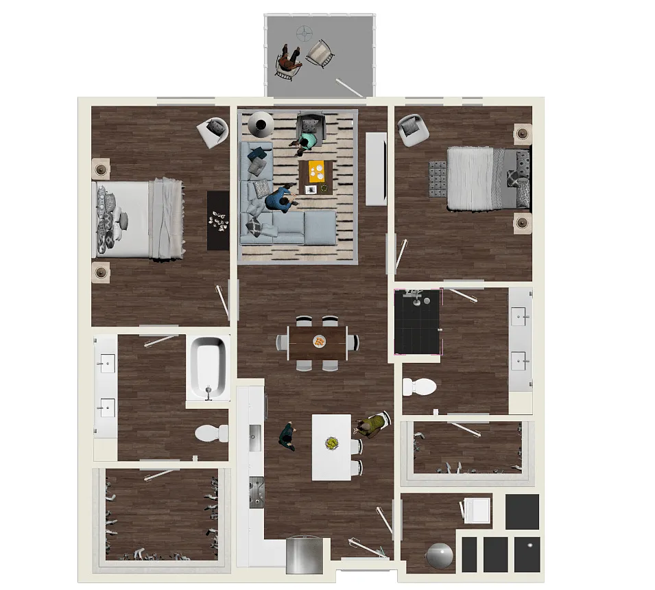 Floor plan B2