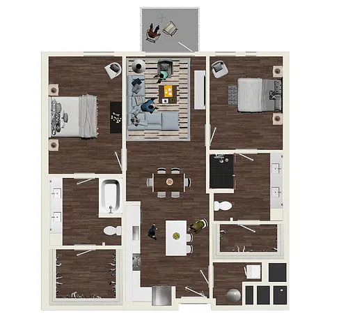 Floor plan B2