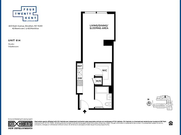 2nd image of 420 Kent Ave APT 614