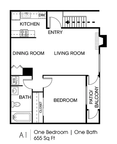 Floor plan A1