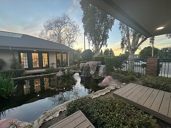 Koi Pond View from Room 5