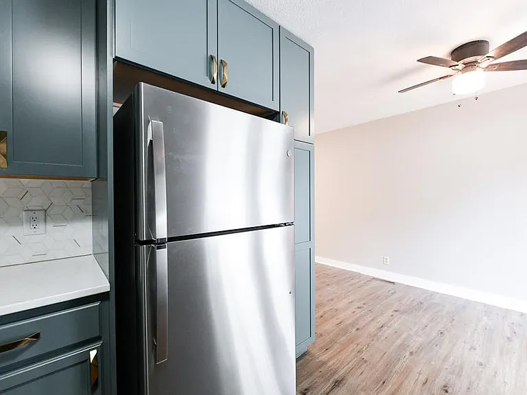 Kitchen Area with All Appliances Provided
