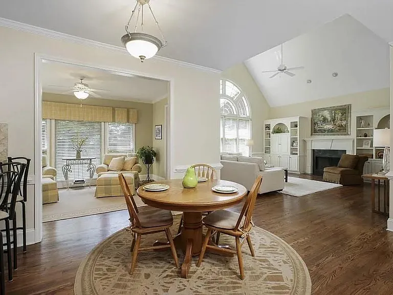 View of Breakfast Area, Sun Room and Living Room