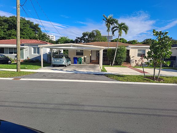 Covered parking space