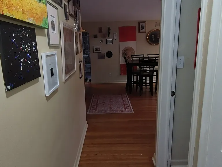 View from the front door