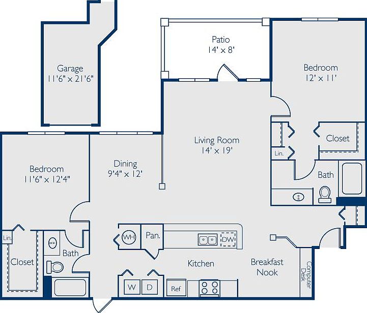 2nd image of 12000 Diamond Creek Rd #105