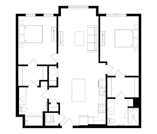 Floor plan B2
