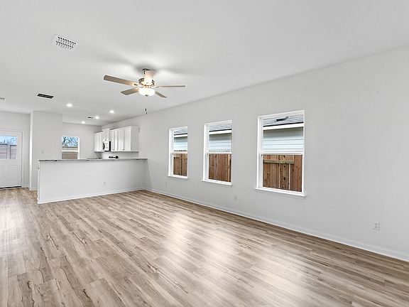 Three windows provide plenty of natural light