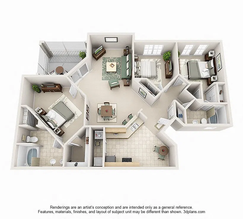 Floor plan The Atlanta