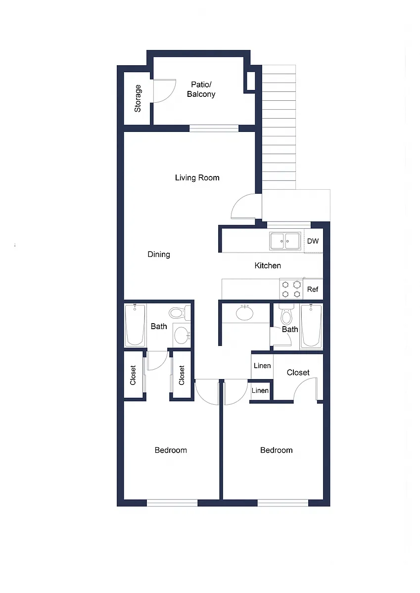 Floor plan B2