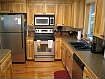 Kitchen remodeled summer '07 custom hickory cabinets
