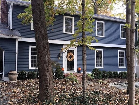 Front Elevation in Fall