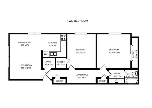 Floor plan Oak