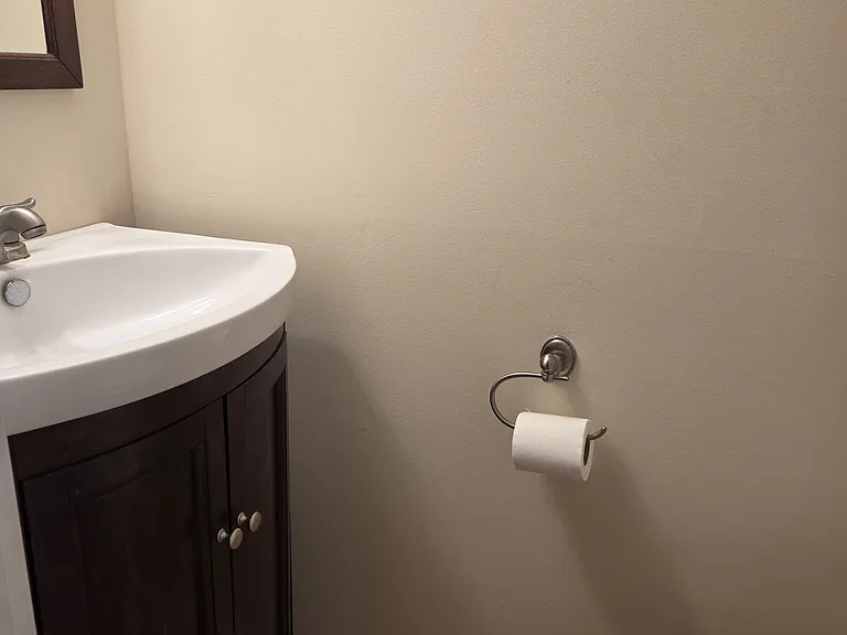 powder room on ground level