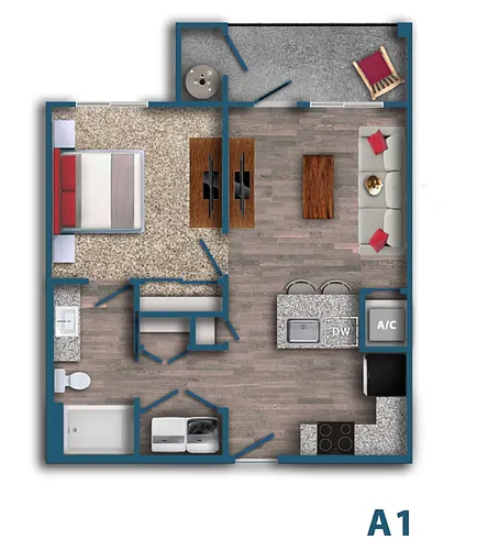 Floor plan A18