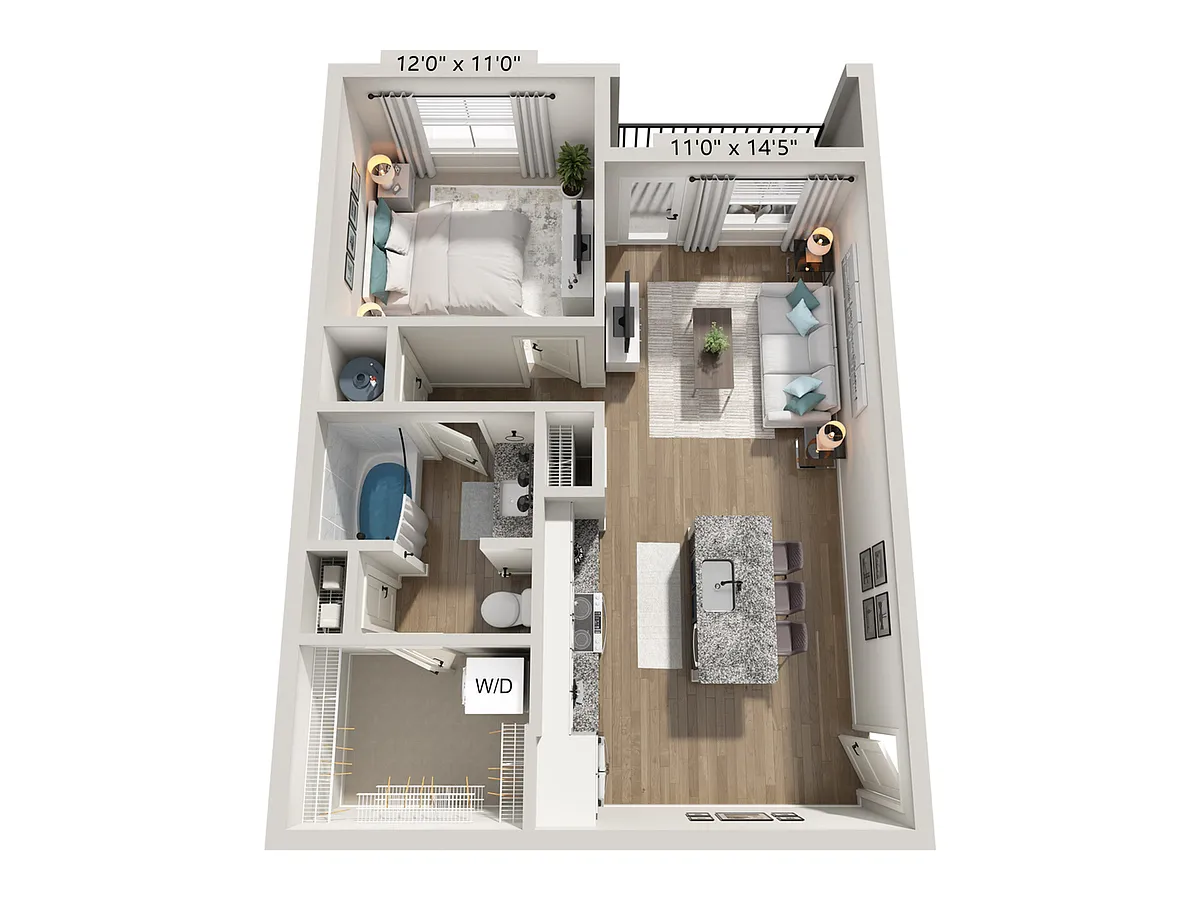 Floor plan A2