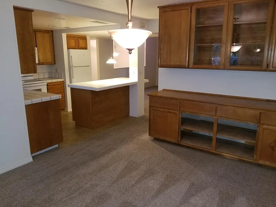 from the dining room