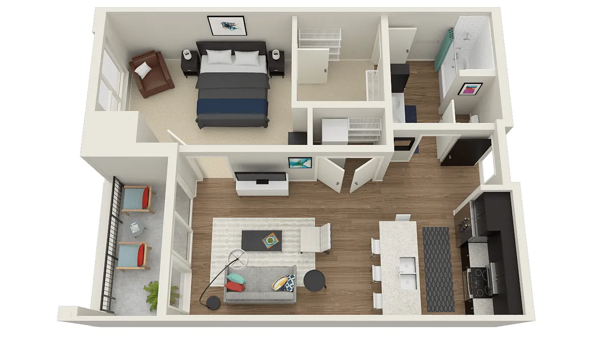 Floor plan Twenty Five