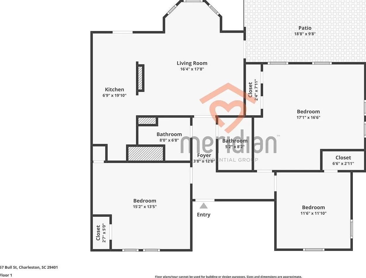 3 Bedroom / 2 Bath | Available Dec. 1, 2026 ~ Historic Charm Meets Modern Convenience 57 Bull St. — Photo 2