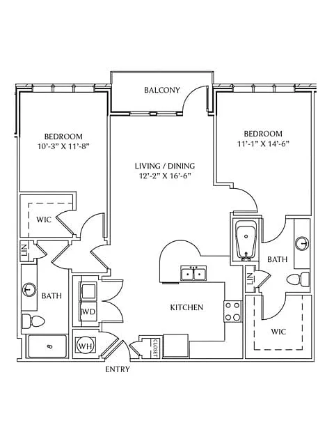 Floor plan B3BT1