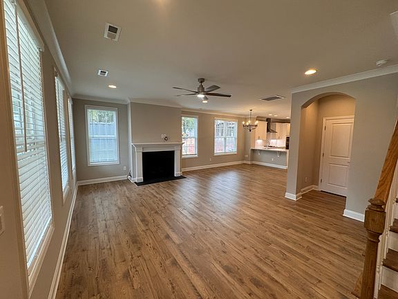 Living Room with Gas Fireplace