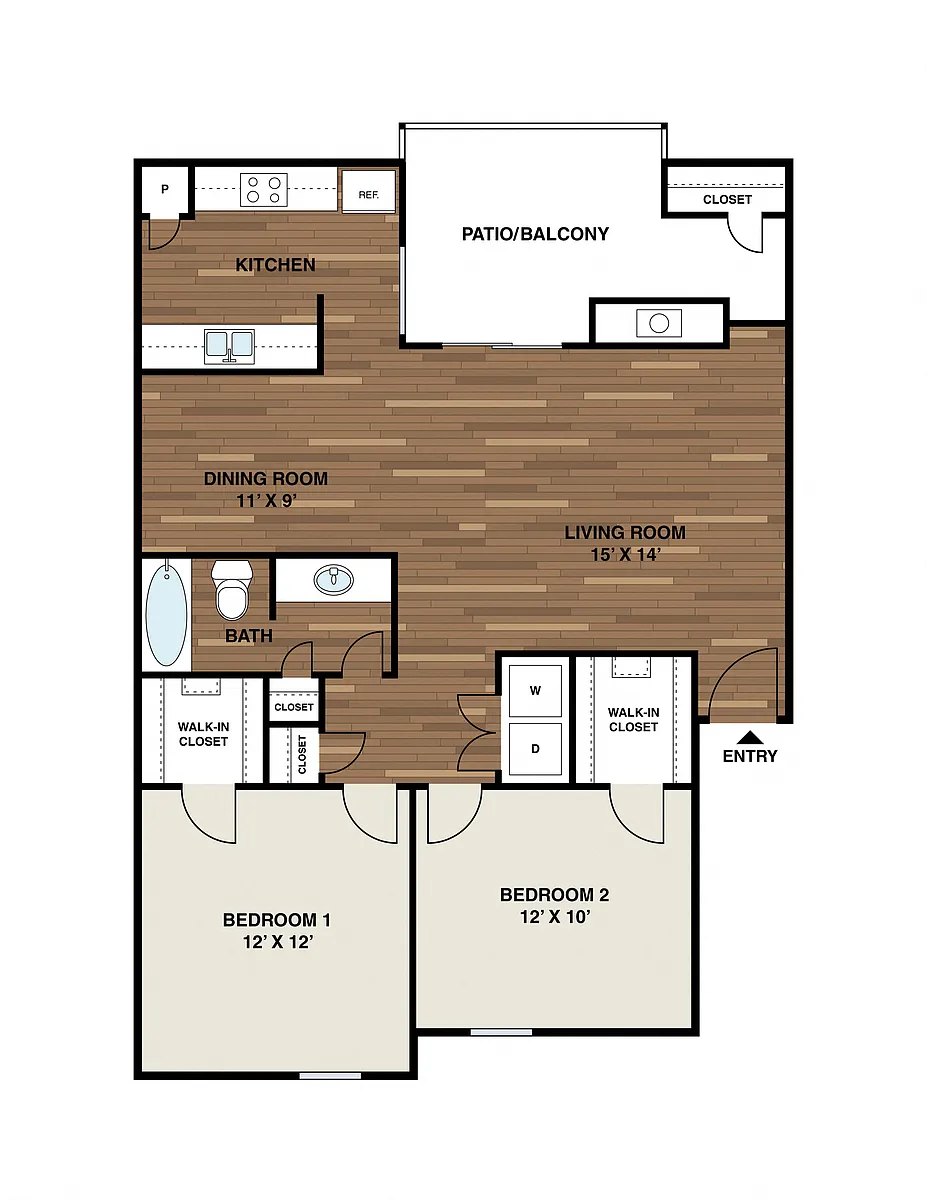 Floor plan B2