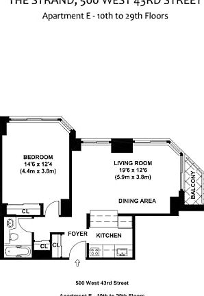 2nd image of 500 W 43rd St APT 20E