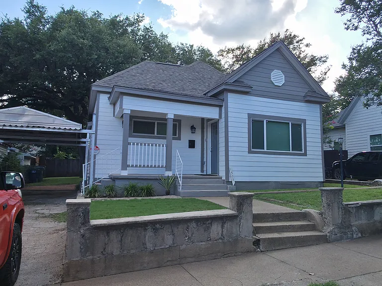 2 bedroom 1 bath, recently remodeled inside and out with covered parking (carport)