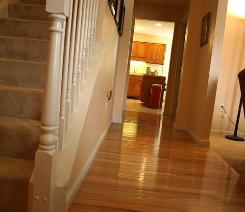 Beautiful hardwood floors.
