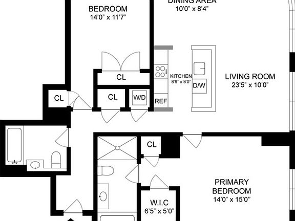 2nd image of 306 Gold St APT 32C