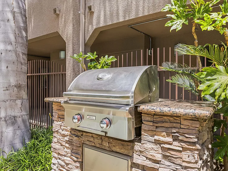 Communal BBQ area