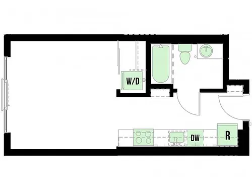 Floor plan RAINBOW