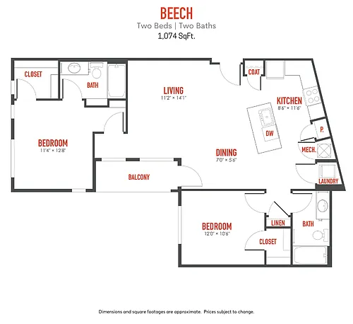 Floor plan Beech