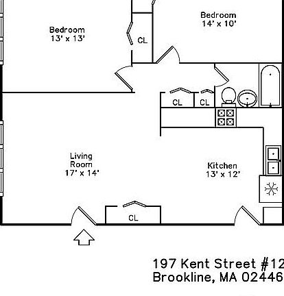 2nd image of 197 Kent St APT 12
