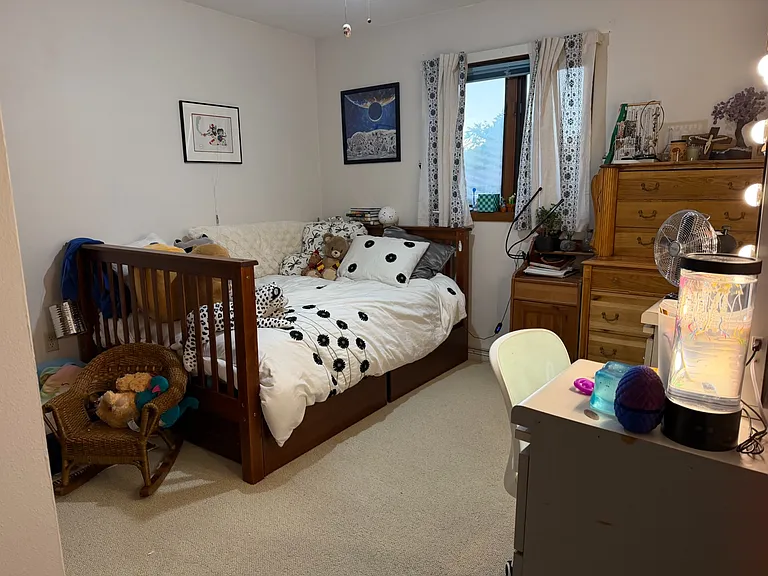 Bedroom 1 with current tenants furniture.