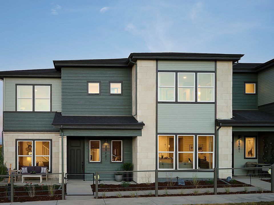 Modern prairie front exterior