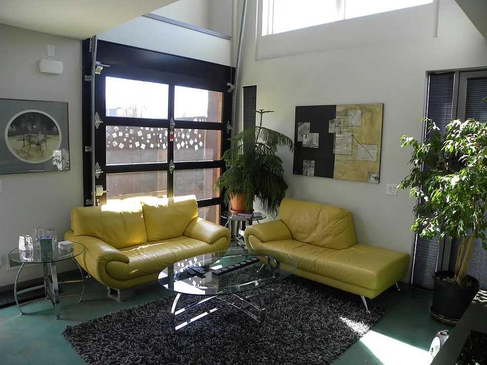 Living Room - Garage Door Opens