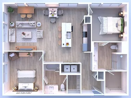 Floor plan B4 - II