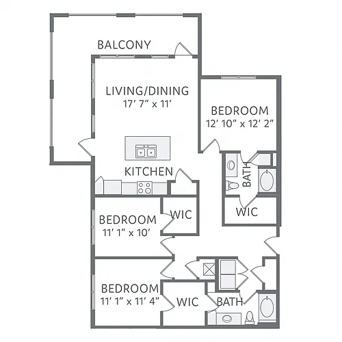 Floor plan The Baluster