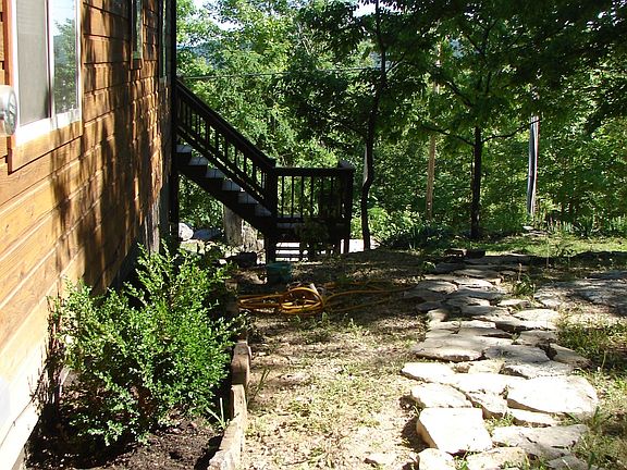 Yard with landscaping