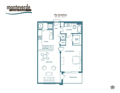 Floor plan The Cortofino